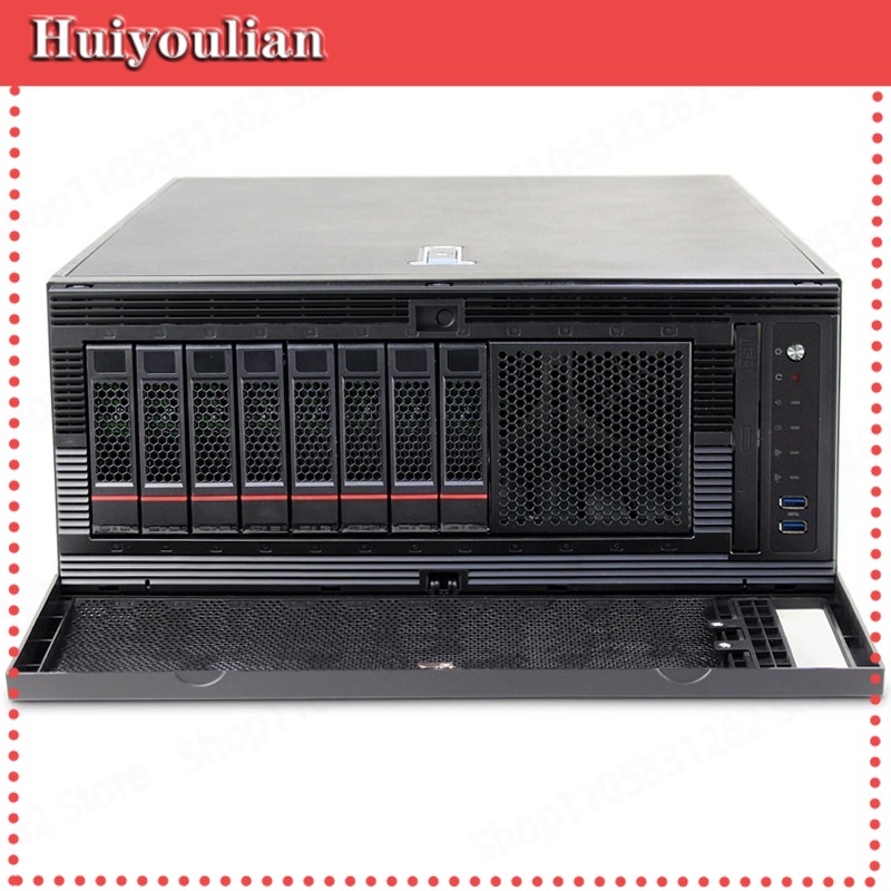 8 Gpu 4U Server Chassis - 8049ETX-8 Tower Sunucu Kasası 4U Raf
